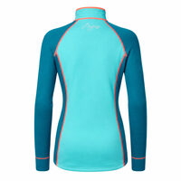 TISPA ladies short zip jacket deep lake/mint