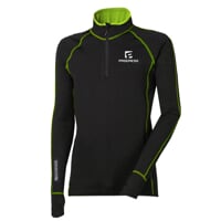 TOREZ ZIP die Herren-Jacke schwarz/lime