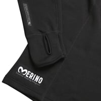 TOREZ ZIP MERINO die Herren-Sportjacke schwarz