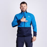 TORSTEN JKT Herren Hybridjacke mit Merino blue/blackened blue