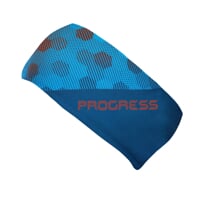 TR HDB PRINT Sportlich breites Stirnband petroleum/orenge