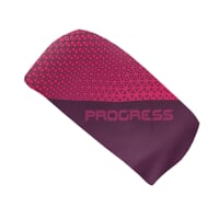 TR HDB PRINT Sportlich breites Stirnband burgundrot/pink