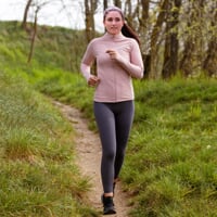 TR ZORA Die Damenleggings grau