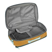 TRAVEL BAG cestovní batoh terakota/tm.modrá/žlutá