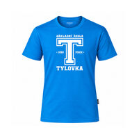 Triko dětské modré ZŠ J.K.TYLA blau A