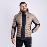 TRIVOR Herren Hybridjacke kafe/schwarz