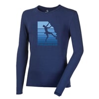 VANDAL "BOULDER" das Herren Bambus T-shirt dk.blau