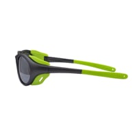VERTICAL MRR BLK-GRN Gletscher-Sonnenbrille schwarz/lime