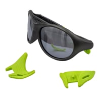 VERTICAL MRR BLK-GRN Gletscher-Sonnenbrille schwarz/lime
