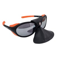 VERTICAL MRR BLK-ORG Gletscher-Sonnenbrille schwarz/orange